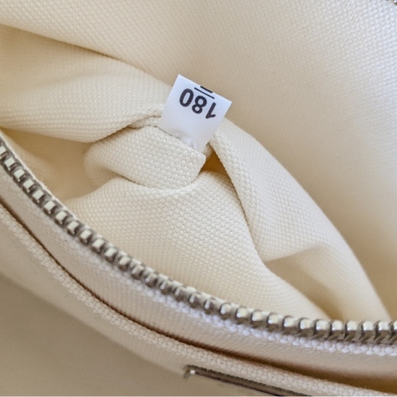 Prada Feather Trimmed Canapa Fringe Purse - Picture 9 of 16